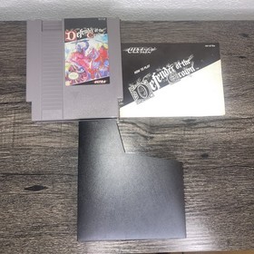 Defender of the Crown (NES) Game+Dust Cover +manual.