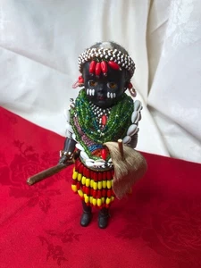 Vintage Mid Century Meru Bantu Stamm Kenia handgefertigte afrikanische Puppe sehr guter Zustand - Bild 1 von 9
