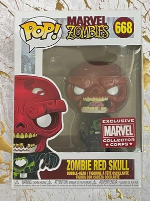 Funko POP! Marvel Zombies 668 Red Skull - Marvel Collector Corps Exclusive - Image 1 of 4