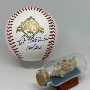 Pat Gillick signed Rawlings 2008 World Series Logo Baseball JSA Phillies A4174 - Picture 1 of 1
