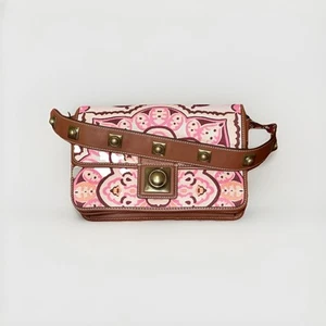 Etro Crown Me Pink Handbag Shoulder Bag Crossbody $2200 - Picture 1 of 4