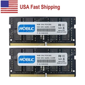 USA 32GB 2X16GB DDR4 2666mhz SO-DIMM Memory For iMac 5K 27In Early 2019 A2115 - Picture 1 of 5