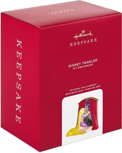 Adorno de recuerdo de sello de Navidad Rapunzel 2020 enredado décimo aniversario - Imagen 1 de 3