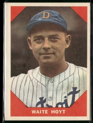 1960 Fleer Baseball Greats #69 Waite Hoyt EX/EX-MT - Image 1 of 2