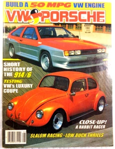 VW PORSCHE Magazine August 1982 Rabbit Scirocco Quattro 924 914 Micro Bus - Picture 1 of 4