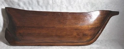 Антикварная шхуна яхта английский стиль красное дерево половина корпуса модель настенное искусство - Изображение 1 из 4