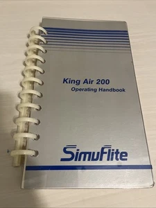 King air 200 operating handbook semuflite - Picture 1 of 9