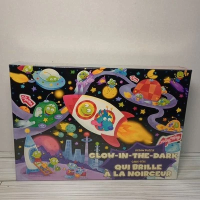 Springbok 60 Piece Glow In The Dark Puzzle Fun In Space NEW Sealed In Box - Image 1 of 4
