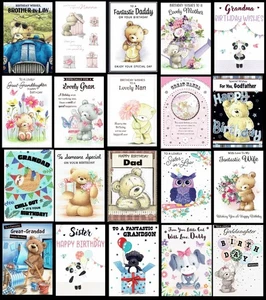 QUALITY CUTE BIRTHDAY CARDS ~ SOMETHING FOR EVERYONE - Picture 1 of 106
