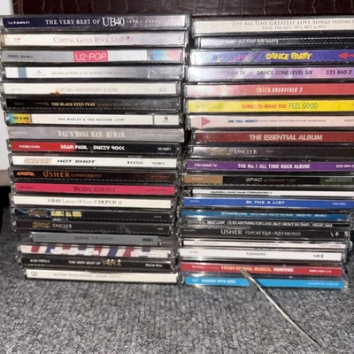 Approx  38x CD SINGLES BUNDLE JOBLOT Shaggy Shayne Ward JLS Pink Floyd UB40 - Image 1 of 4