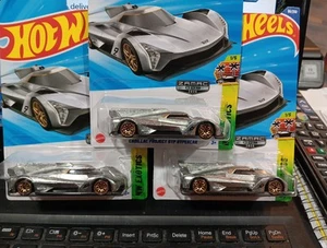 HOT WHEELS 2025 ZAMAC CADILLAC PROJECT GTP HYPERCAR LO T OF 3 - Picture 1 of 2