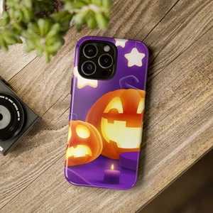 Halloween Phone Case, Spooky Pumpkin Design, Fall Harvest Decor - Picture 1 of 255