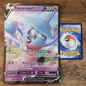 Jumbo Hatterene V SWSH055 NM-LP 2020 Pokemon Champions Path Collection Box Card - Picture 1 of 4