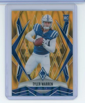 2025 Phoenix Football No185 Тайлер Уоррен Gold Seismic /10 - Изображение 1 из 2