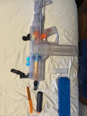 Workermod Dominator Dart Blaster Full-Auto  UNFINISHED WITH EVERYTHING NEEDED - Image 1 of 4