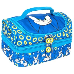 Bolsa de almuerzo Sonic The Hedgehog multicompartimento para niños escuela aislamiento térmico - Imagen 1 de 9