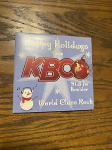 KBCO Christmas CD The Fray Coldplay Fiona Apple Los Lobos Sheryl Crow Rare Oop - Picture 1 of 5