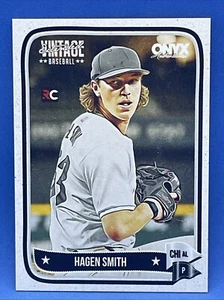 Hagen Smith 2024 Onyx Vintage Ext Rc Rookie Chicago White Sox - Picture 1 of 2