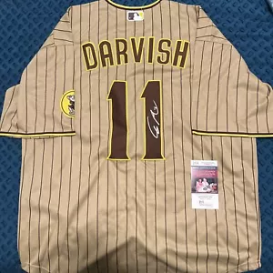Yu Darvish Signed Autographed San Diego Padres Jersey Japan JSA COA - Picture 1 of 4