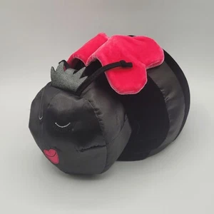 Mary Kay Queen Bee Plush Black Pink Stuffed Animal Toy 13" Velvety Foam Beads - Picture 1 of 10