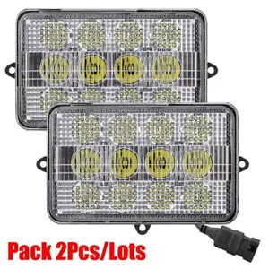 6x4 60w Led Combine Light For John Deere Forage Harvesters 7700,7800,7950+ x2pcs - Picture 1 of 14