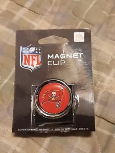 NFL TAMPA BAY BUCCANEERS GANZMETALL MAGNETISCHER MAGNET CLIP - Bild 1 von 9