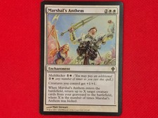MTG Marshal's Anthem Worldwake Regular Rare
