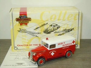 1937 GMC Mercy Hospital Ambulance - Matchbox YYM38058 - in Box *71139 - Picture 1 of 5