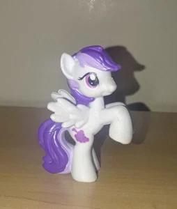 My Little Piny weißes Miniatur Pony mit Trauben Cutie Mark - Bild 1 von 3