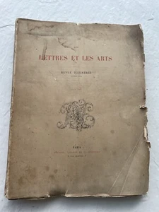 Lettres Et Les Arts Juin 1888 French Revue Illustre Etchings - Picture 1 of 12