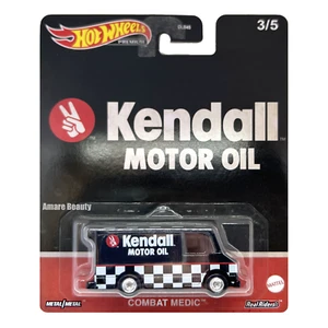 Hot Wheels Premium Real Riders Die-Cast Metal - Kendall Motor Oil Combat Medic - Picture 1 of 1