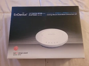EnGenius EAP600 Dual-Band Ceiling Mount Indoor Wireless Access Point New Open - Picture 1 of 11