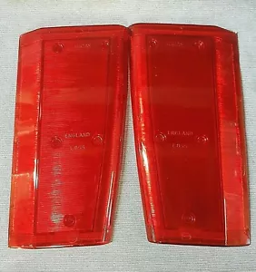 NEW RANGE ROVER CLASSIC PAIR REAR LENSES LUCAS L855 - Picture 1 of 3
