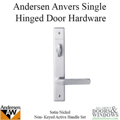 Andersen Anvers Door Handle For Frenchwood Hinged Patio Glass Door Handle - Image 1 of 3
