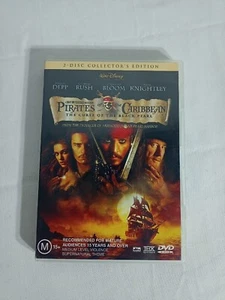 Pirates Of The Caribbean The Curse Of The Black Pearl 1 DVD 2005 R4 - Picture 1 of 7
