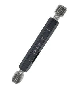 Thread Plug Gage 3/8-24 UNF 2B Double Ends Plug Gage Unified Thread Gage - Picture 1 of 4