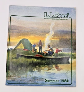 L.L. Bean Summer 84 VTG Catalog Outdoor Sporting Specs Francis Golden Cover Art - Picture 1 of 8