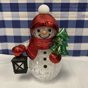 2021 Bath & Body Works WALLFLOWER SNOWMAN PLUG IN Nightlight Projector NWT - Picture 1 of 3