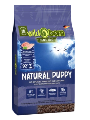 Wildborn Natural Puppy 12 kg - getreidefreies Hundefutter für Welpen/Junghunde - Bild 1 von 2