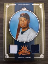 2005 Diamond Kings Dual Jersey Shannon Stewart #360 Minnesota Twins 197/200