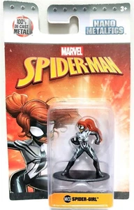 Nano Metalfigs Spider Girl Marvel Spider Man MV33 Die Cast Figure New - Picture 1 of 3