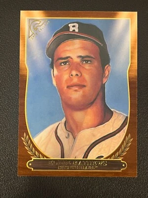 Eddie Mathews 2018 Topps Gallery Hall Of Fame /25 Braves HOF-5 - Image 1 of 2