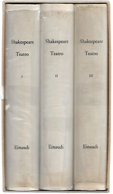 Shakespeare William IL TEATRO I Millenni / 50*-50**-50*** Einaudi 1960 - Immagine 1 di 4