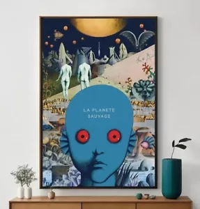 Fantastic Planet Movie Poster, Unique Cinema Art - Picture 1 of 4