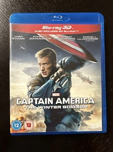 Captain America: The Winter Soldier (Blu-Ray 3D + Blu-Ray) - Excellent Condition - Bild 1 von 3