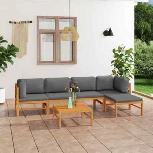 Tidyard 6 Piece Garden Set Garden Furniture Set Patio Backyard Terrace P9H4 - Picture 1 of 10