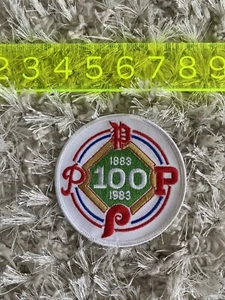 MLB 1883-1983 Philadelphia Phillies 100 year patch - Picture 1 of 1