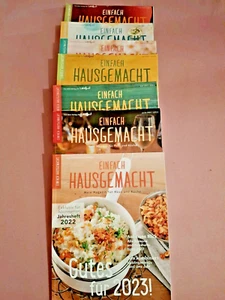 7 ZEITSCHRIFTEN " EINFACH HAUSGEMACHT " 6 x 2022 und 1 x Jahresheft 2022 - Bild 1 von 5