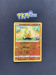 JCC Pokémon Larvitar Pokemon Go 037/078 Holograma Inverso LP. - Imagen 1 de 3