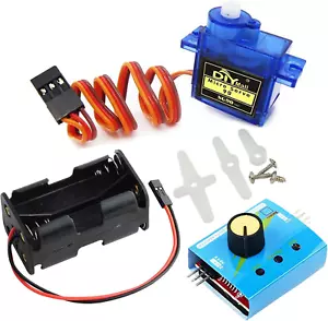 Servo Motor Tester Kit SG90 9G Micro Servo 180 Degree + RC Micro Servo Tester Co - Picture 1 of 12